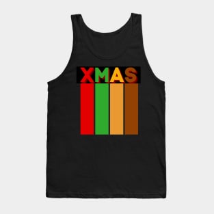 Christmas in Red, Green, Yellow, and Brown: A Warm and Welcoming Holiday Tank Top